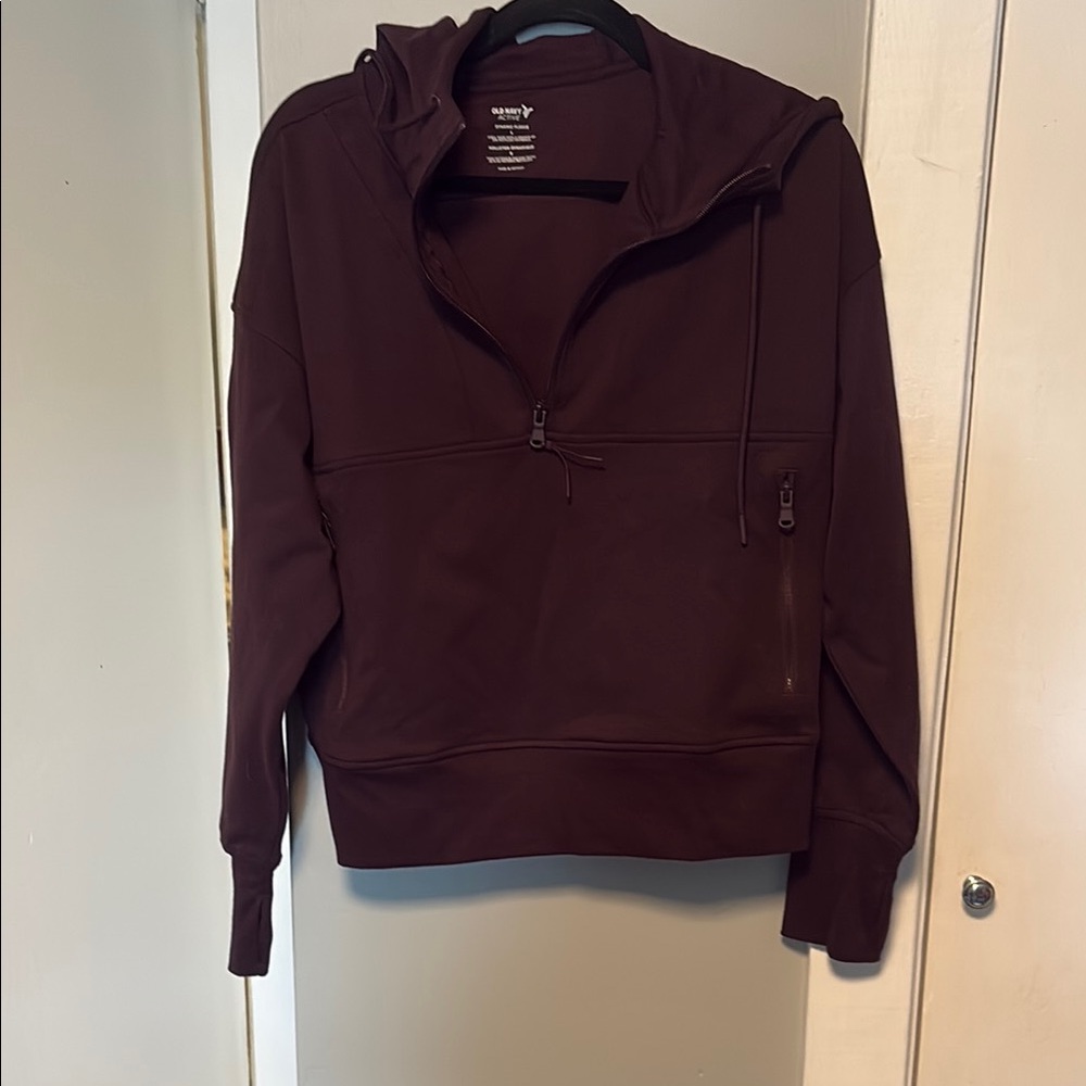 Old Navy Active dark Plum Fleece
